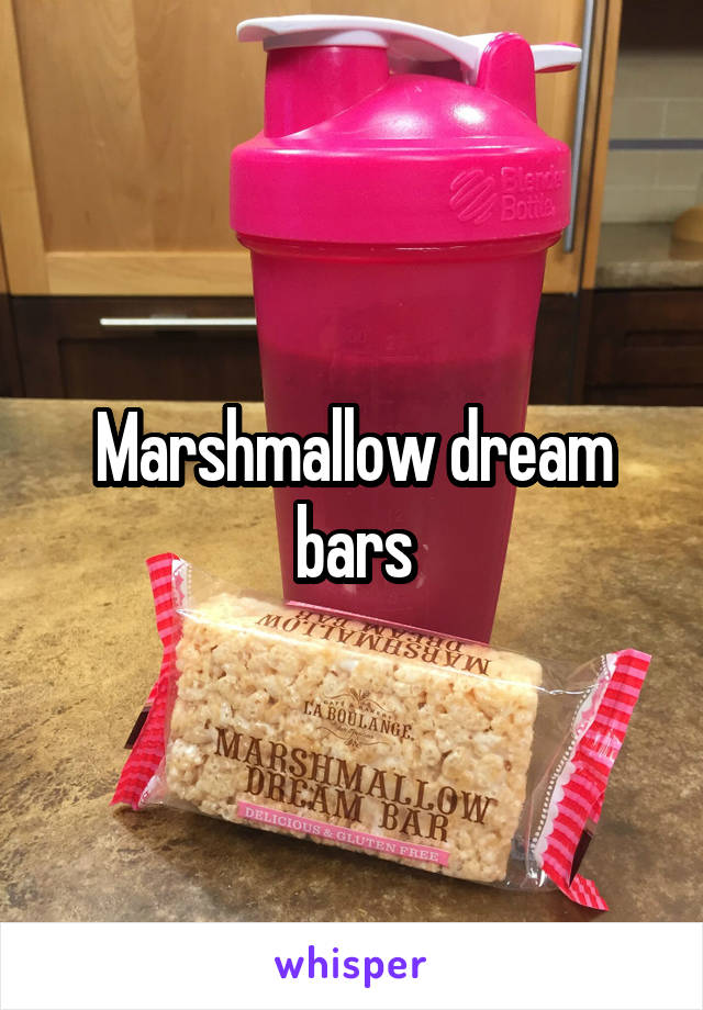 Marshmallow dream bars