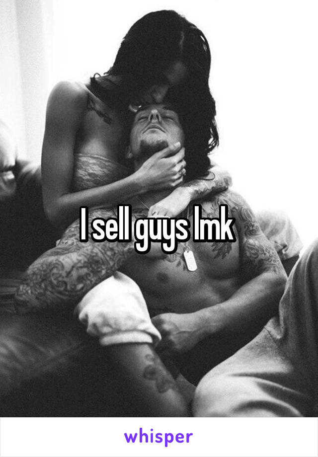 I sell guys lmk 