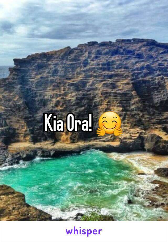 Kia Ora! 🤗