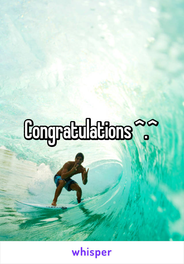 Congratulations ^.^ 