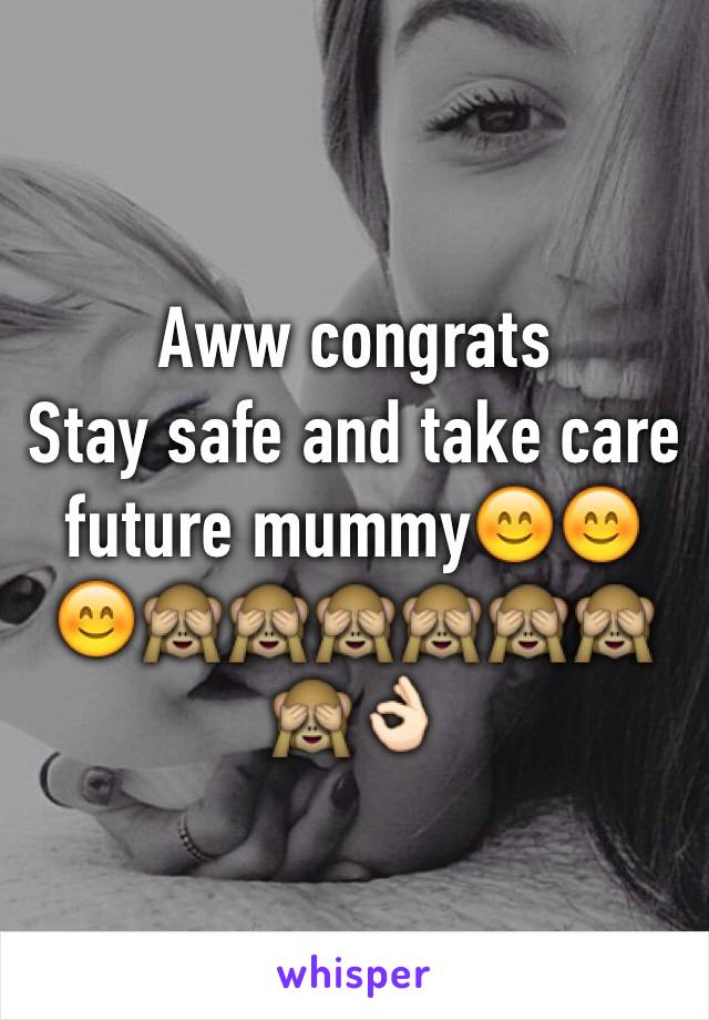 Aww congrats 
Stay safe and take care future mummy😊😊😊🙈🙈🙈🙈🙈🙈🙈👌🏻