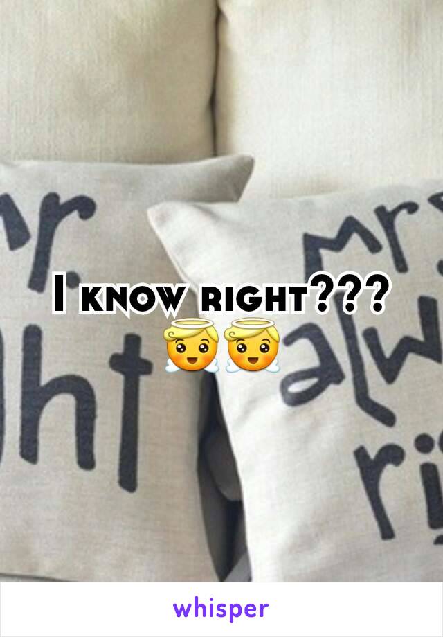 I know right???😇😇
