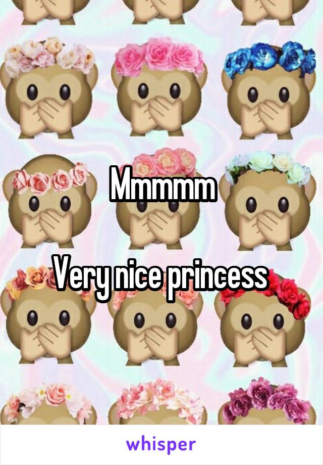 Mmmmm

Very nice princess 