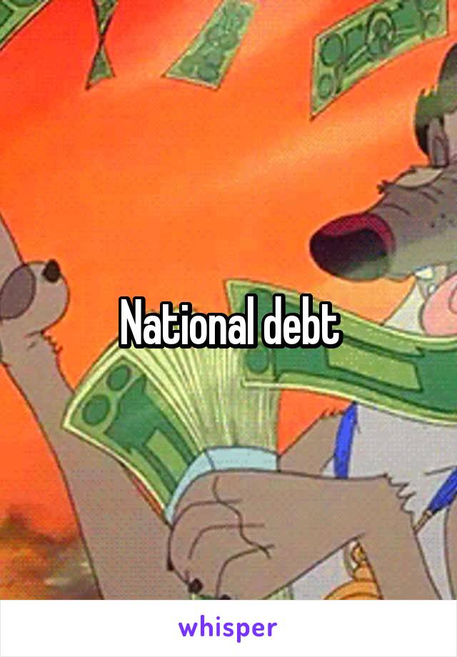 National debt