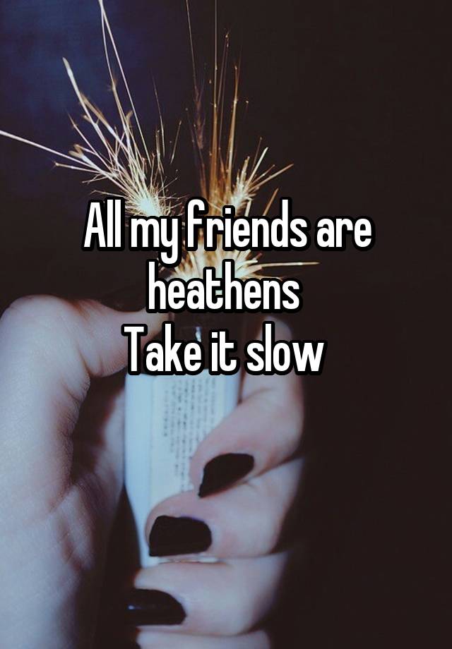 all-my-friends-are-heathens-take-it-slow