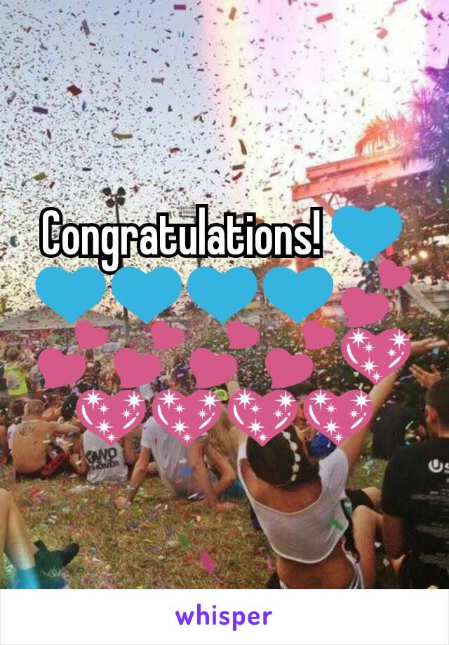 Congratulations! 💙💙💙💙💙💕💕💕💕💕💖💖💖💖💖