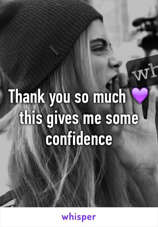 Thank you so much 💜 this gives me some confidence 