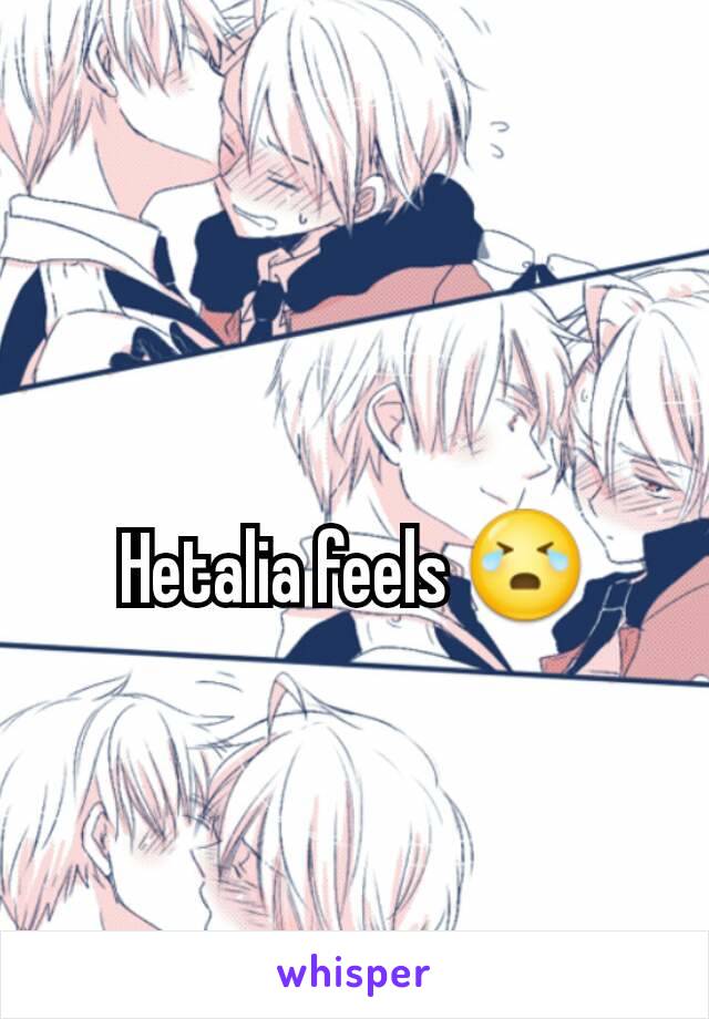 Hetalia feels 😭