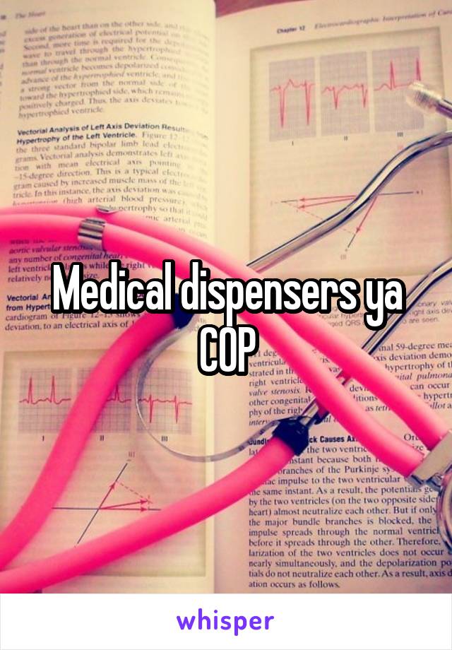 Medical dispensers ya COP