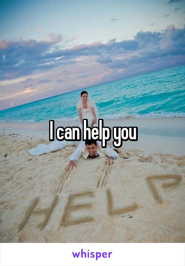 I can help you