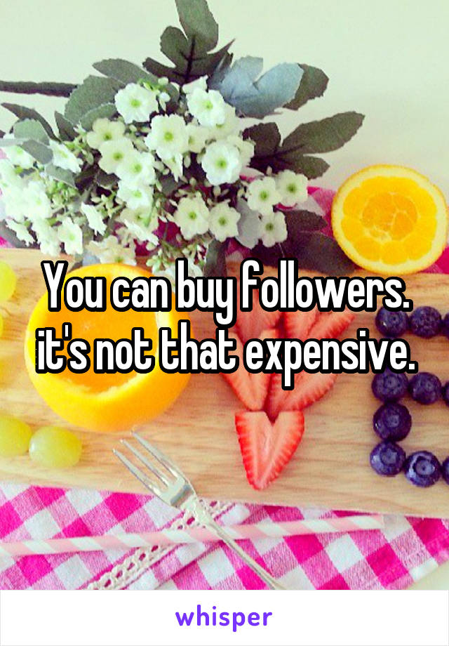 You can buy followers. it's not that expensive.