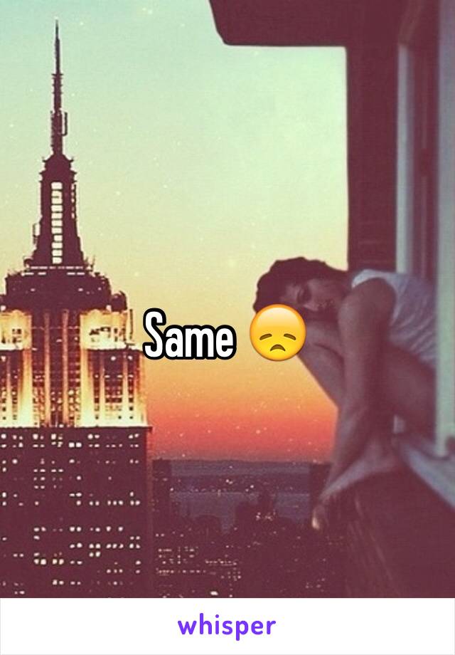 Same 😞