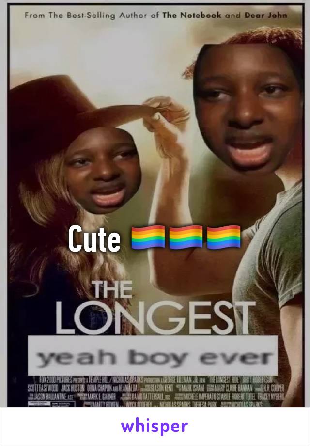 Cute 🏳️‍🌈🏳️‍🌈🏳️‍🌈