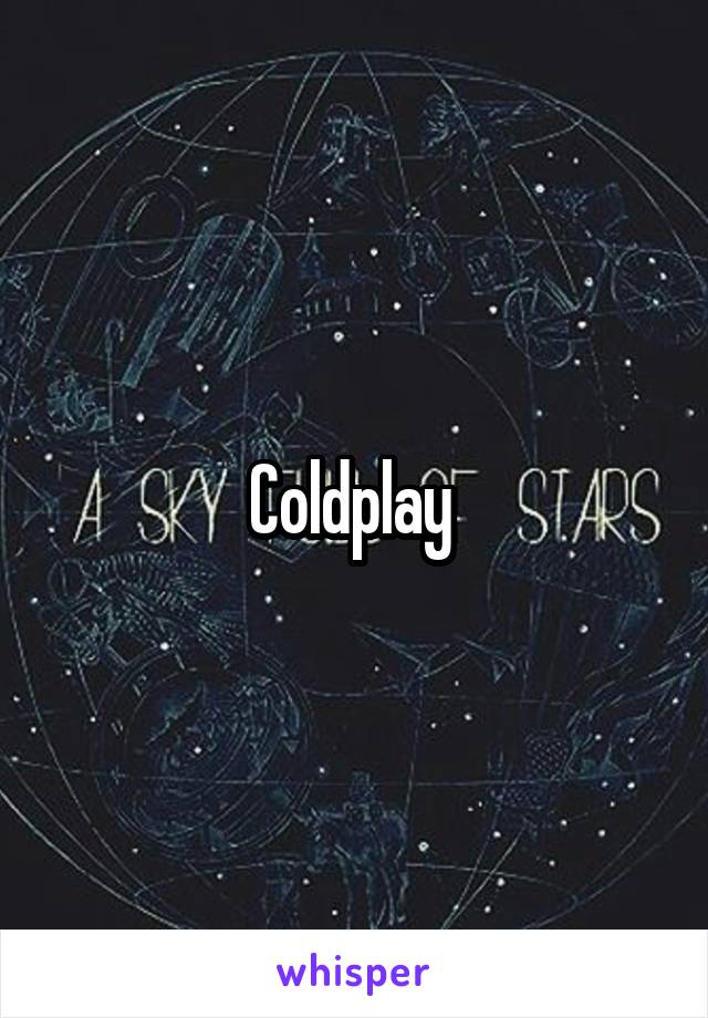 Coldplay 