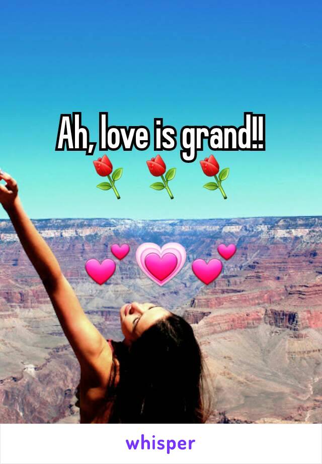 Ah, love is grand!!
⚘⚘⚘

💕💗💕