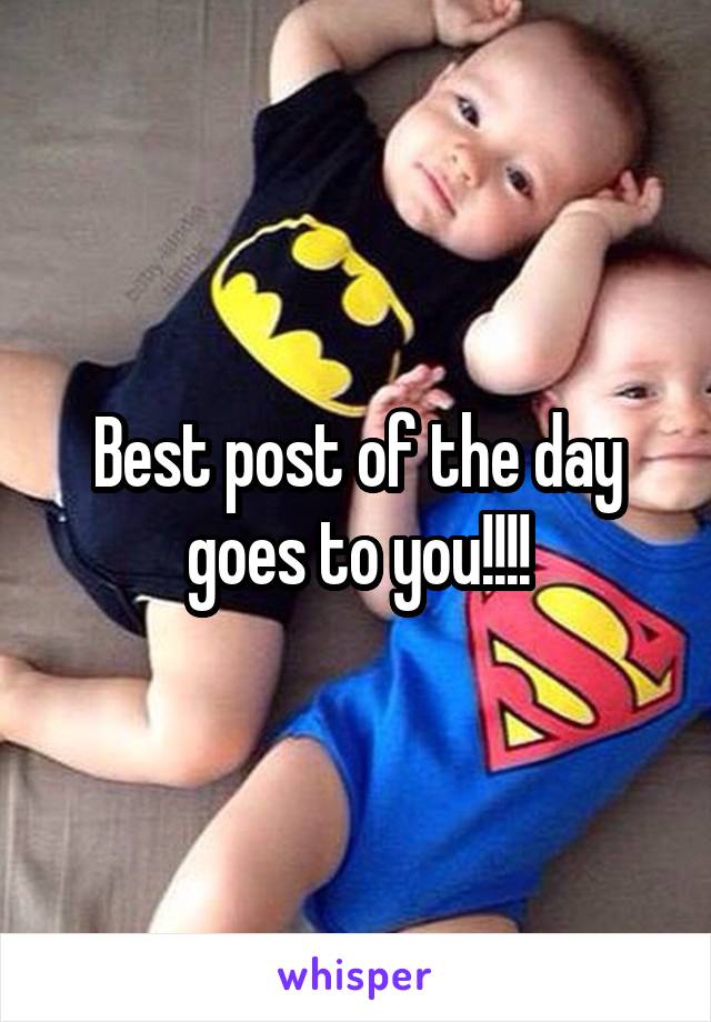 Best post of the day goes to you!!!!