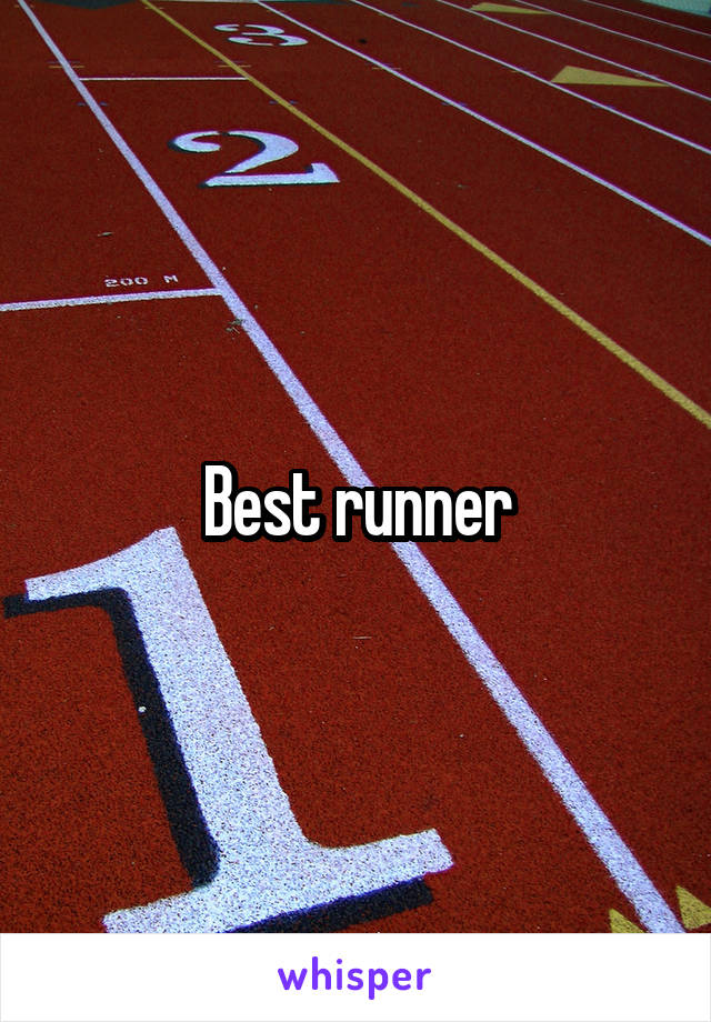 Best runner