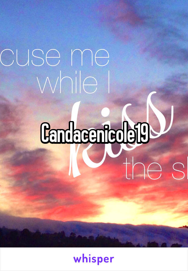 Candacenicole19