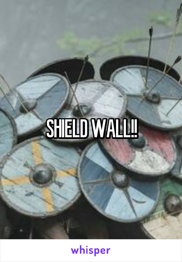 SHIELD WALL!!