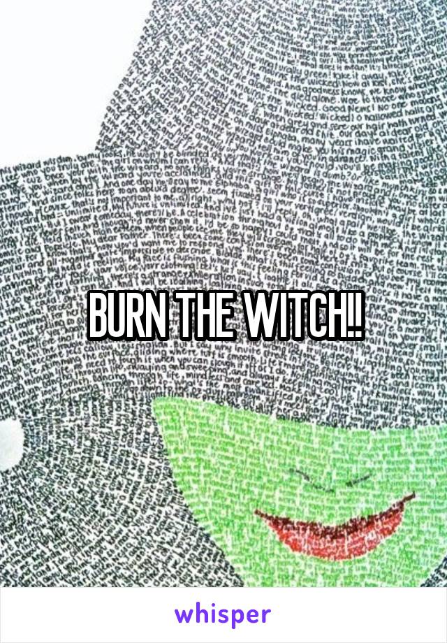 BURN THE WITCH!!