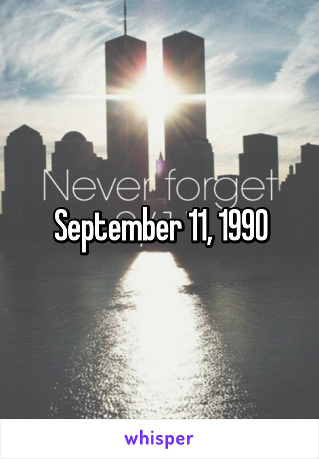 September 11, 1990