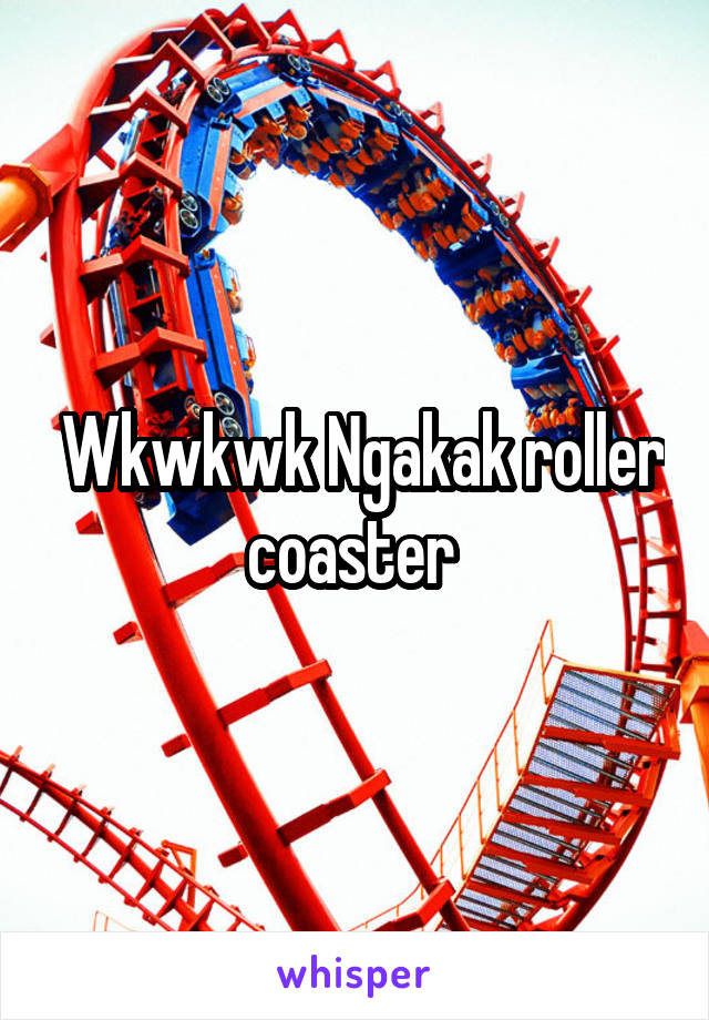  Wkwkwk Ngakak roller coaster 