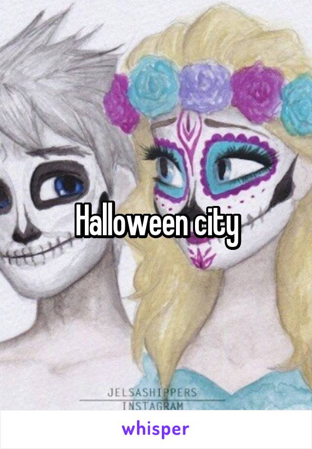 Halloween city