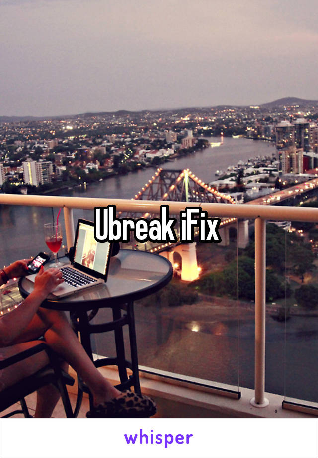 Ubreak iFix 