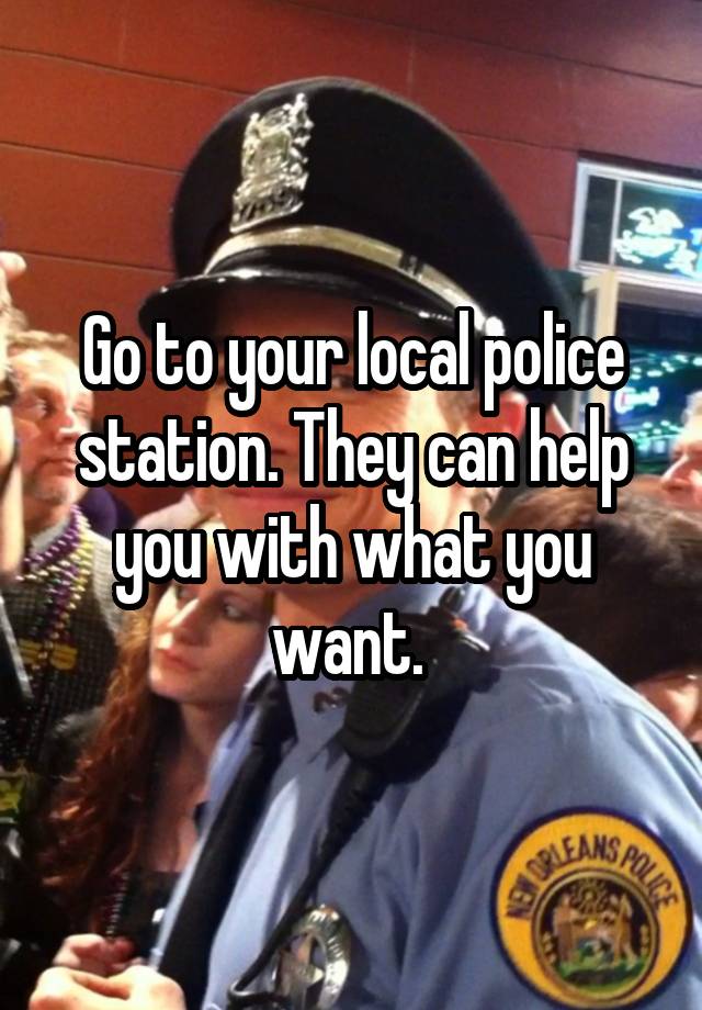 How Do You Contact Your Local Police Station