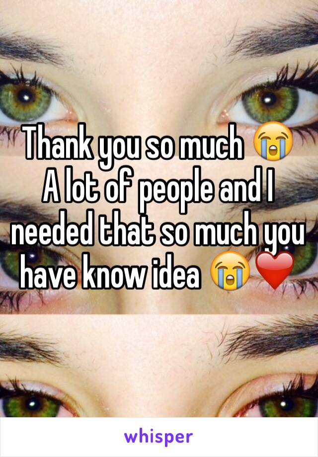 Thank you so much 😭
A lot of people and I needed that so much you have know idea 😭❤️