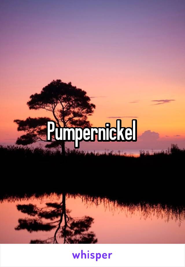 Pumpernickel 