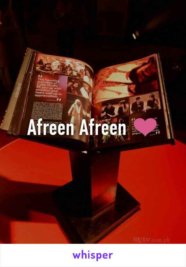Afreen Afreen ❤