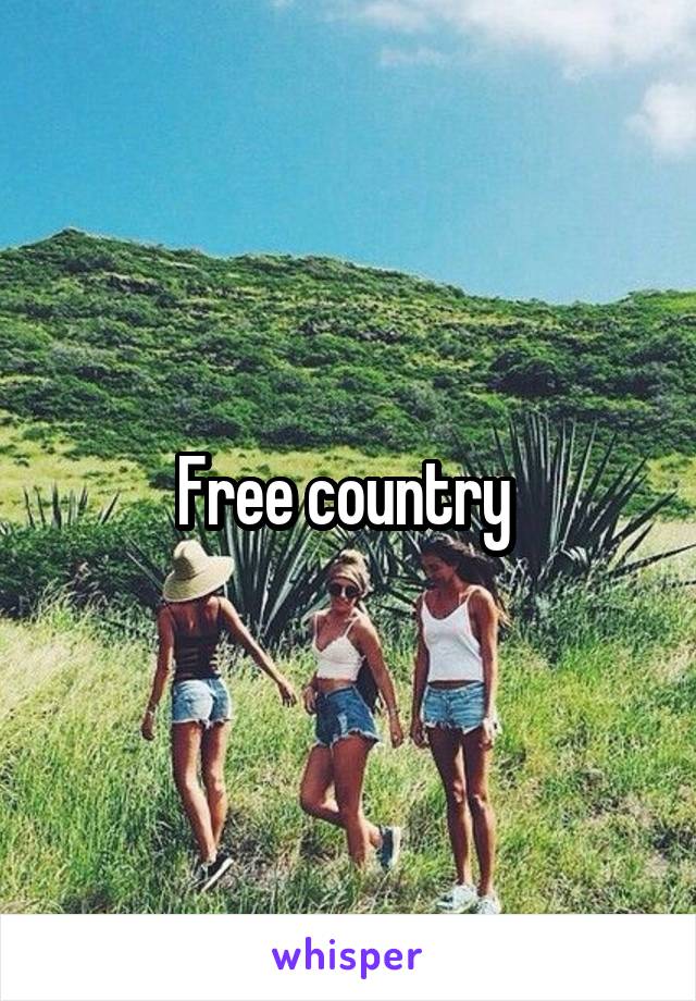Free country 