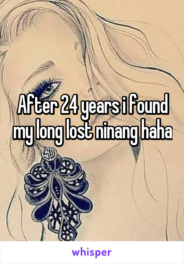 After 24 years i found my long lost ninang haha 