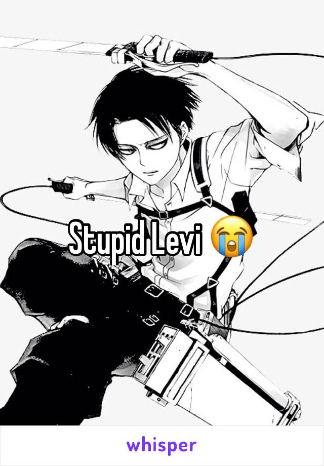 Stupid Levi 😭