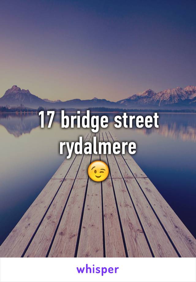 17 bridge street rydalmere
😉