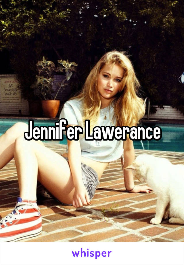 Jennifer Lawerance