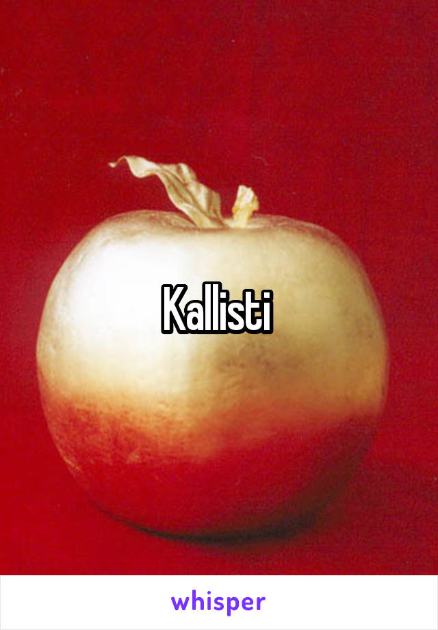 Kallisti 