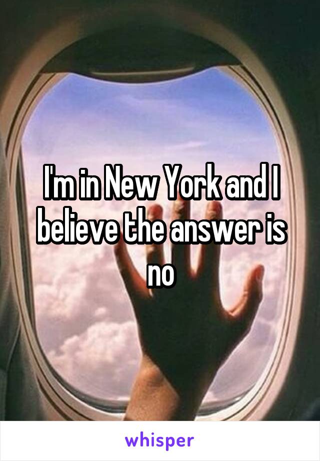 I'm in New York and I believe the answer is no