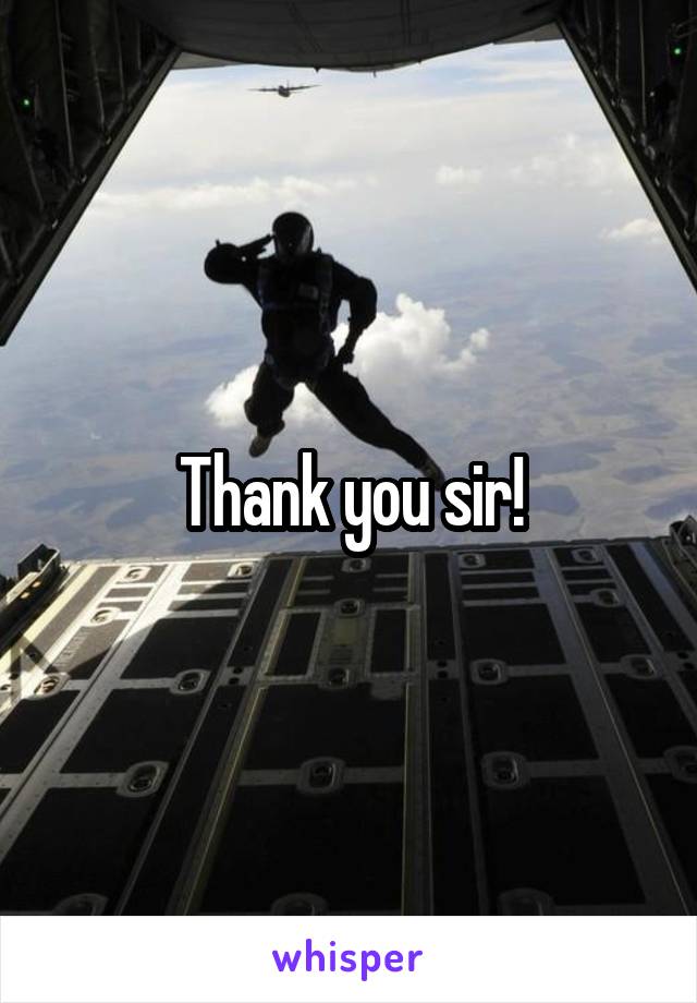 Thank you sir!