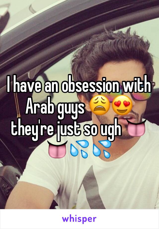 I have an obsession with Arab guys 😩😍 they're just so ugh 👅
👅💦💦