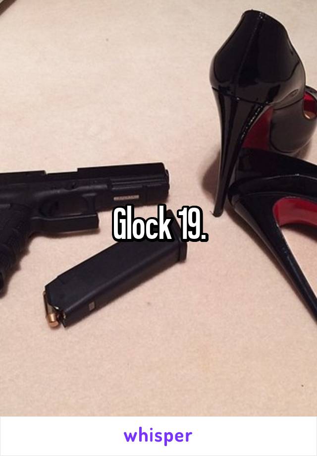 Glock 19.