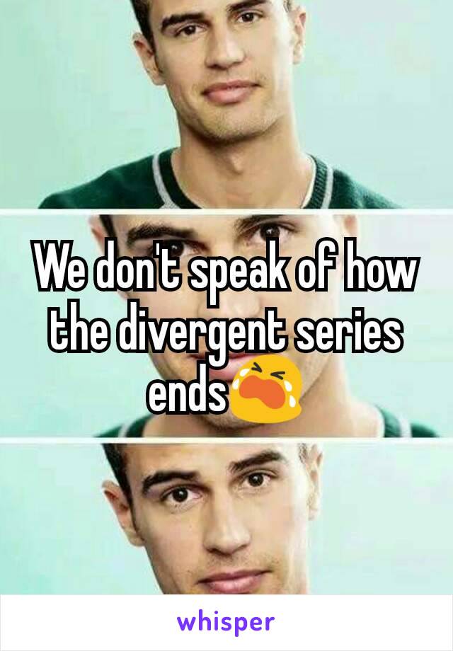 We don't speak of how the divergent series ends😭