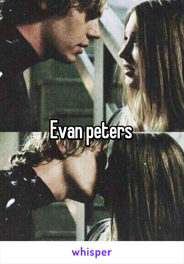 Evan peters 