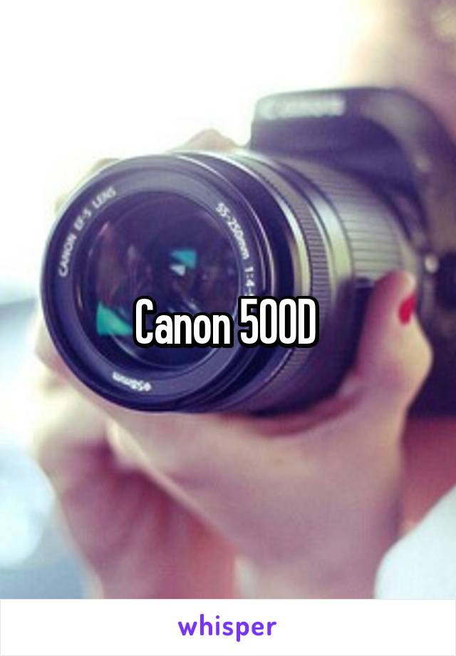 Canon 500D 