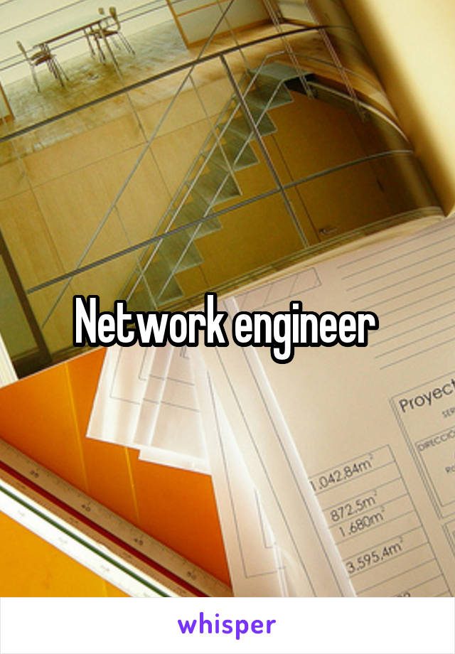 Network engineer 