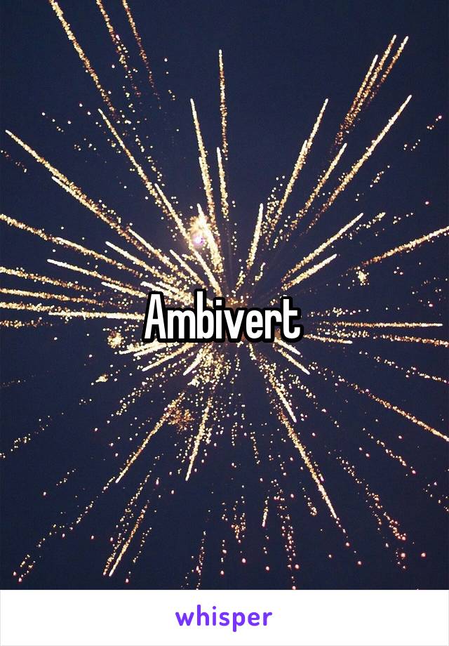 Ambivert 