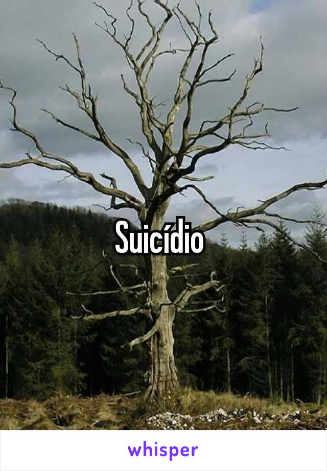 Suicídio 