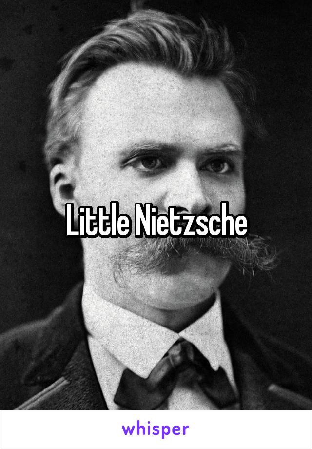 Little Nietzsche