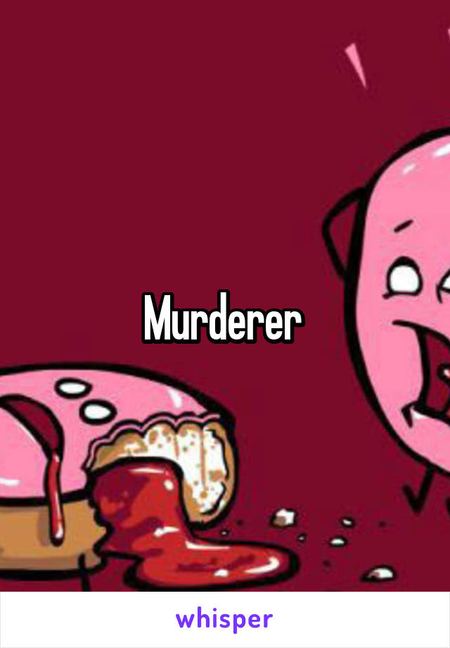 Murderer 